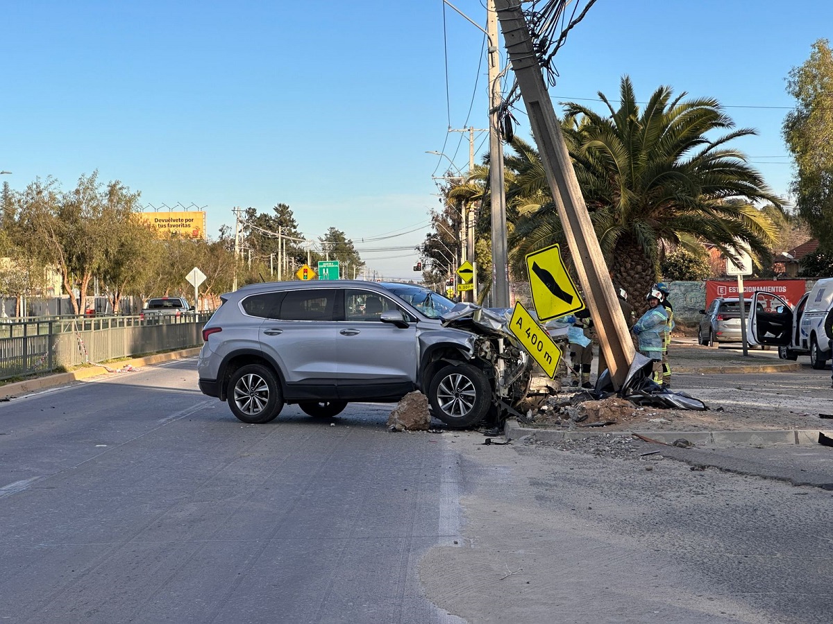 Joven atropellada en Puente Alto