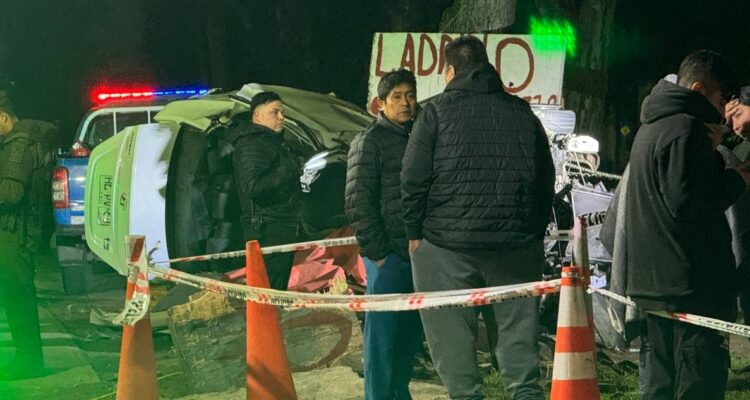 Un muerto y un herido en riesgo vital deja accidente en Quilicura