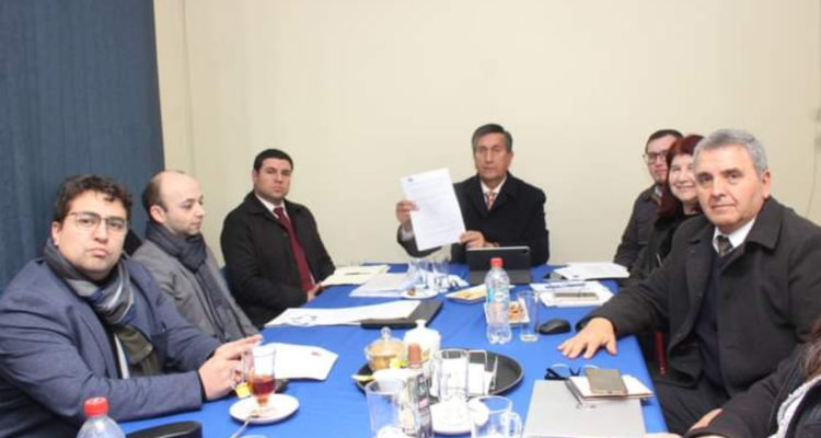 Presentación de administrador provisional en Lota