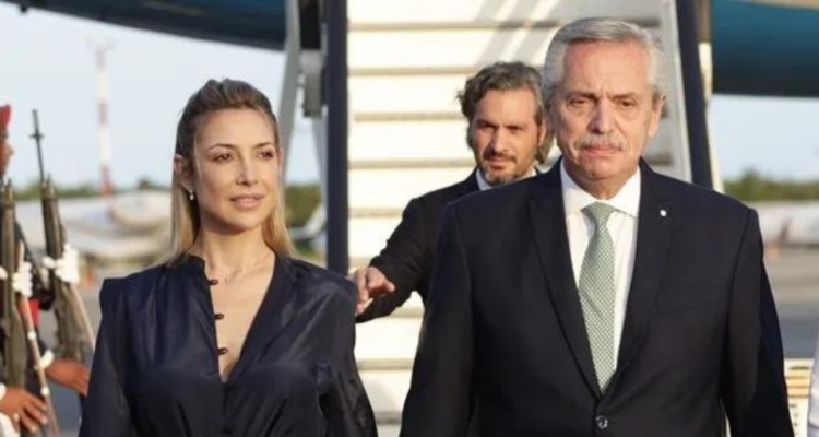 Fabiola Yáñez y Alberto Fernández