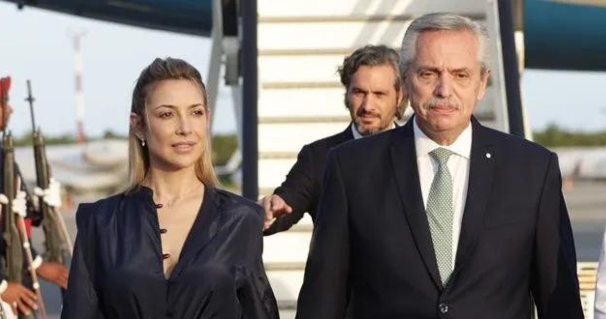 Fabiola Yáñez y Alberto Fernández
