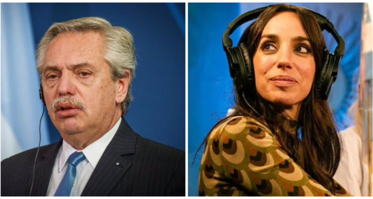 Alberto Fernández (RFI) | Tamara Pettinato (Instagram)