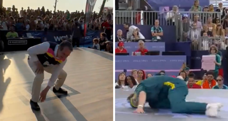 Alcalde gallego se hace viral con su breakdance y usuarios lo comparan con competidora de los JJOO