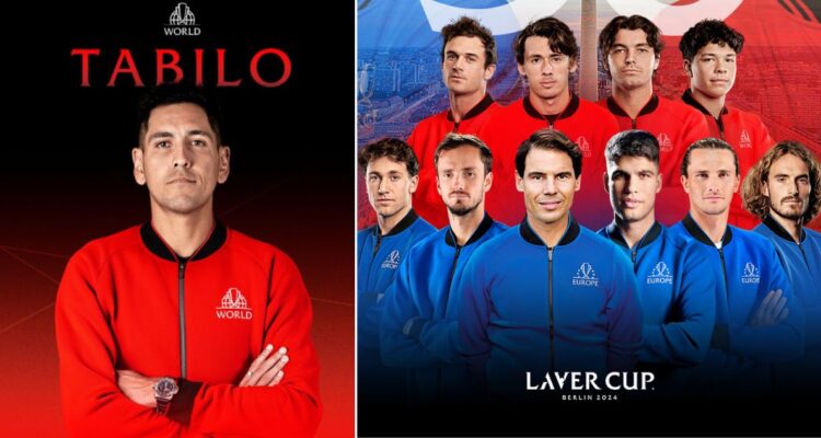 Alejandro Tabilo entre los convocados a la prestigiosa Laver Cup, torneo que organiza Roger Federer