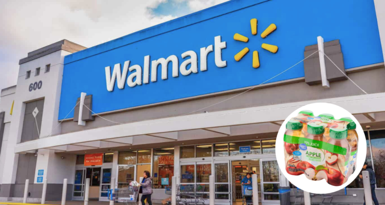 Alerta por arsénico: Walmart retira casi 10 mil cajas de jugo de manzana en más de 25 estados.