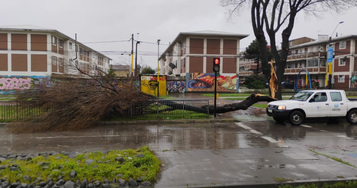 ALERTA ROJA EN REGIÓN DEL Bío Bío