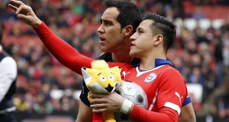 Alexis Sánchez Claudio Bravo