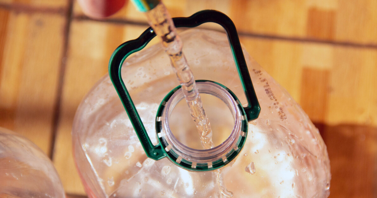 Cómo almacenar agua
