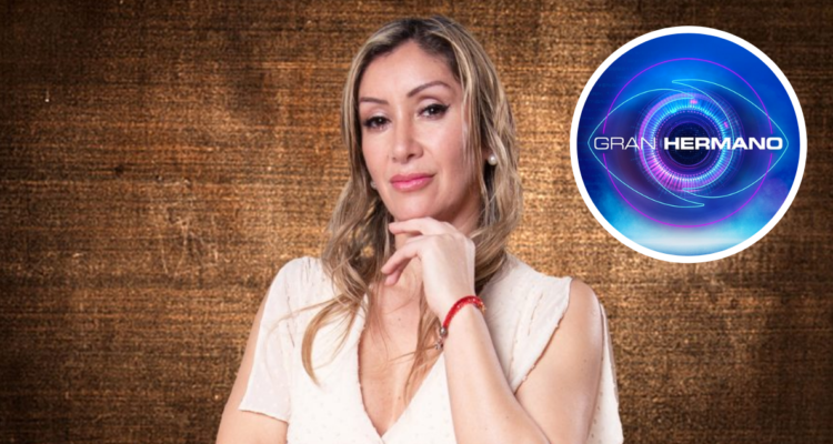 Angélica Sepúlveda en promocional de Tierra Brava y Logo de Gran Hermano en referencia a posible ingreso