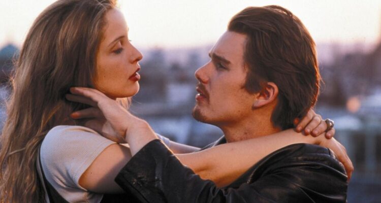 Julie Delpy y Ethan Hawke en “Antes del amanecer”