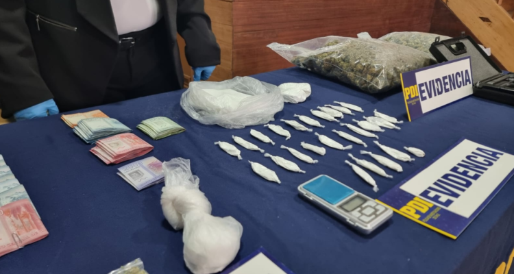 Detienen a clan familiar por tráfico de droga en región Los Lagos: “base de operaciones” era container