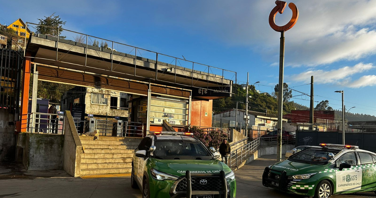 Delincuente protagoniza salto armado en estación Mercado del Biotren en Talcahuano