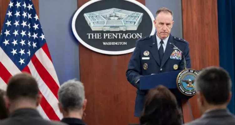 Imagen de archivo del portavoz del Pentágono, Patrick Ryde