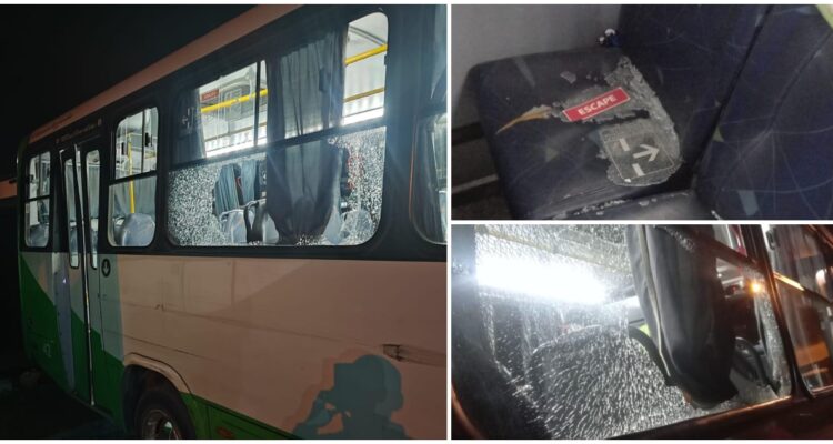 Ataque con piedras a micro en Viña del Mar