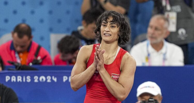Vinesh Phogat, la atleta india que exige su medalla de plata tras ser descalificada de final de JJOO de París: TAS aplazó su decisión final