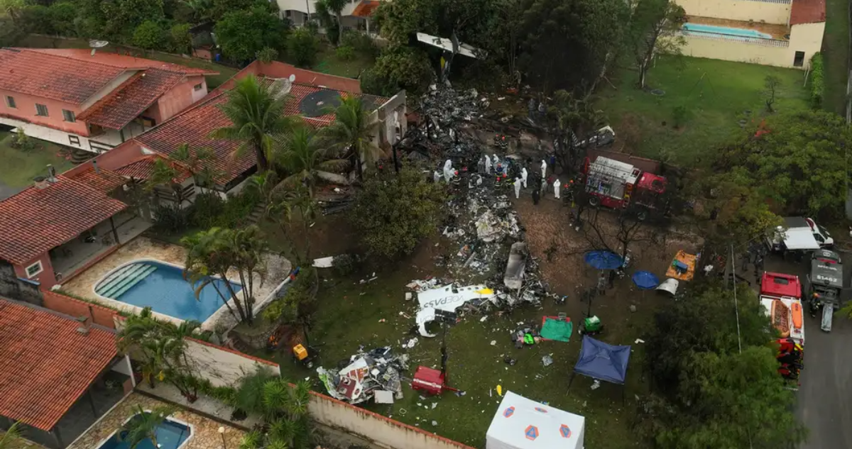 Brasil recupera datos de cajas negras del avión accidentado