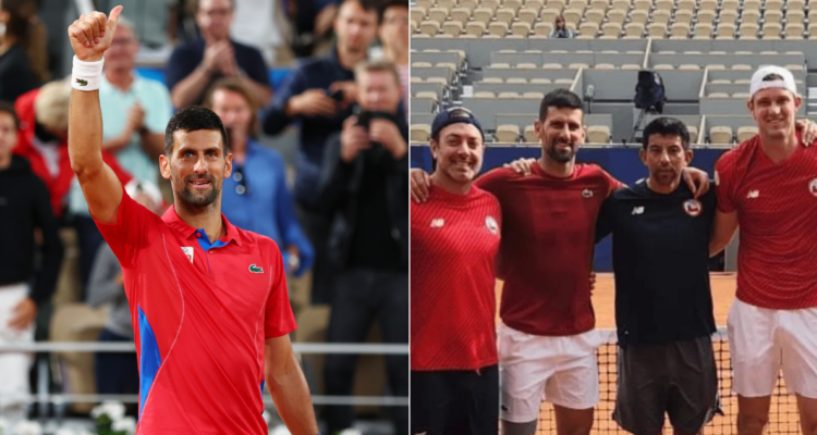 El reconocimiento de Novak Djokovic para ayudante de Massú en París.