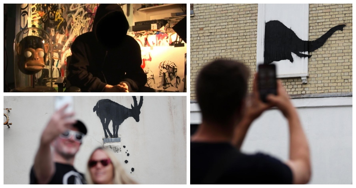 ¿Banksy animal?: Artista revela segunda obra de arte en menos de 24 horas y las preguntas abundan