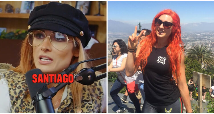 Becky Lynch Santiago Chile WWE