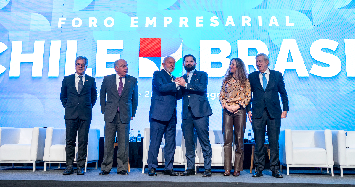 Boric y Lula coinciden en acelerar obras del corredor bioceánico en Foro Empresarial Chile – Brasil