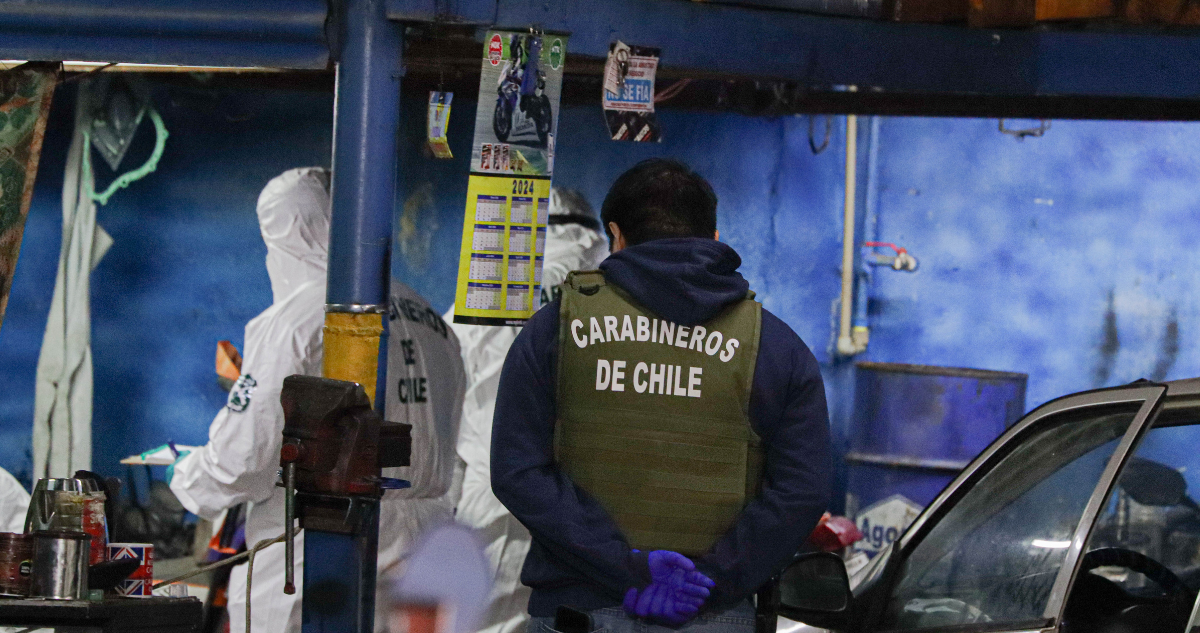 cadáver encontrado al interior de maletero en hualpén