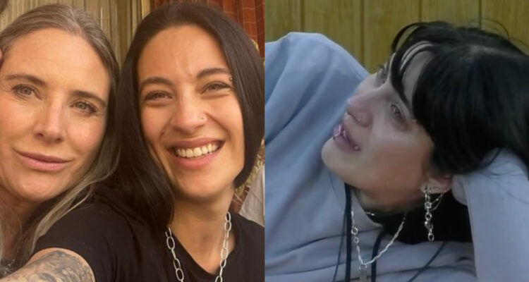 Camila Power y su madre