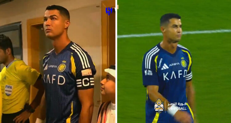 Cristiano Ronaldo hizo gran “mufa” antes de perder la Supercopa de Arabia Saudita.
