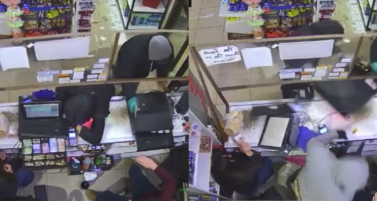 Intimidaron a clientes y trabajadores: delincuentes asaltan local y roban millonario botín en Paillaco