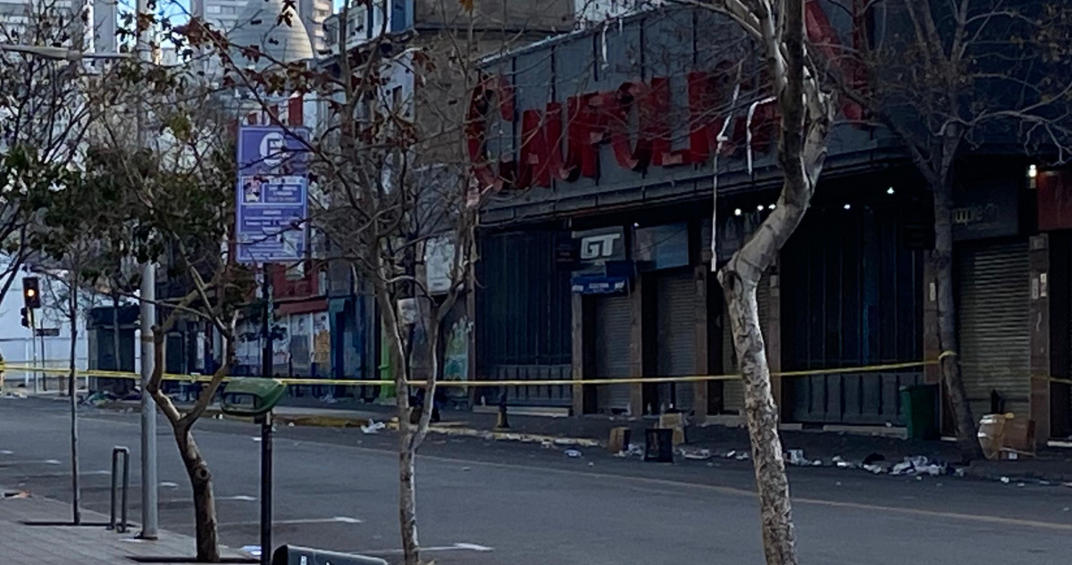 Carabinero de franco fue baleado en las afueras del Teatro Caupolicán