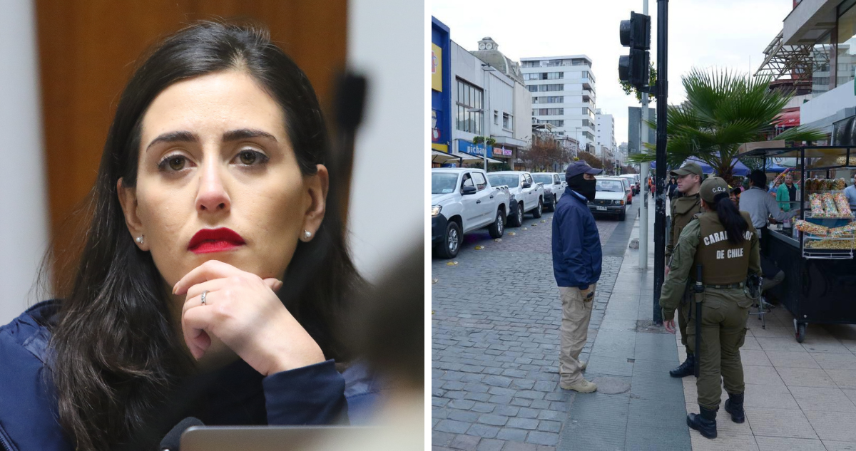 carabineros e inspectores agredidos