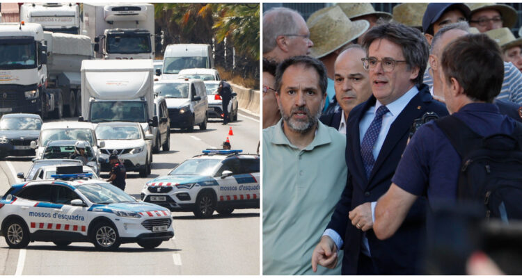 El dispositivo ‘Jaula’ de los Mossos d’Esquadra para localizar Carles Puigdemont