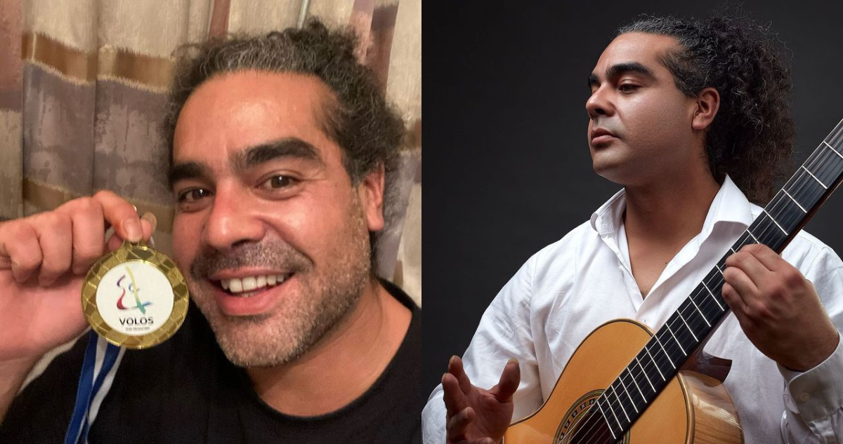 Histórico triunfo para Chile: músico chileno ganó medalla de oro en Olimpiadas de Guitarra en Grecia