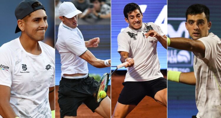 Nueva actualización del ranking ATP para los tenistas chilenos
