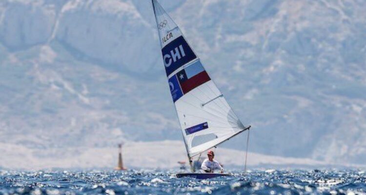 Clemente Seguel luce por ahora en la vela de los JJOO de París 2024