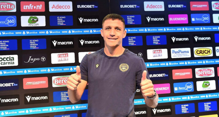 Alexis Sánchez sigue maravillando al Udinese mientras aguardan por su debut.