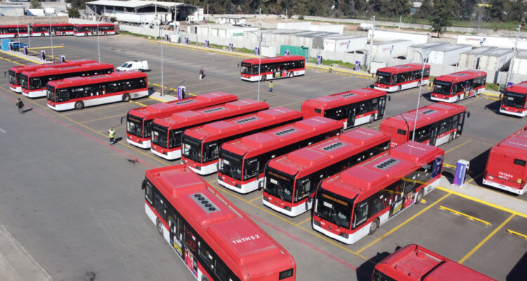 Las cinco comunas beneficiadas con la suma de 214 buses eléctricos al sistema RED de la RM