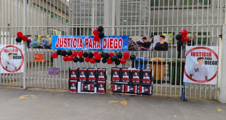 Frontis de Tribunal por condena contra Maximiliano López por homicidio de Diego Herrera