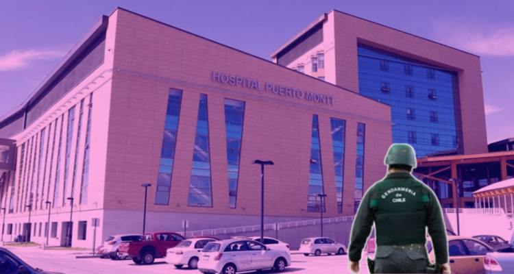 Falsos gendarmes intentaron ingresar al área de salud mental del Hospital de Puerto Montt