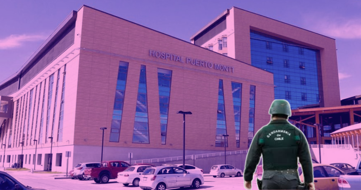 Falsos gendarmes intentaron ingresar al área de salud mental del Hospital de Puerto Montt