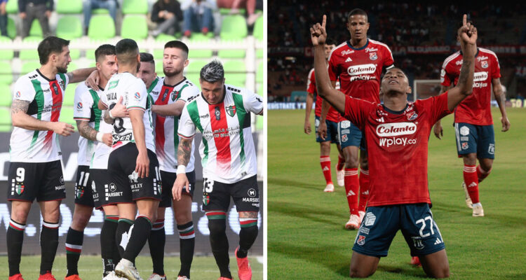 Palestino enfrenta al DIM por Copa Sudamericana.