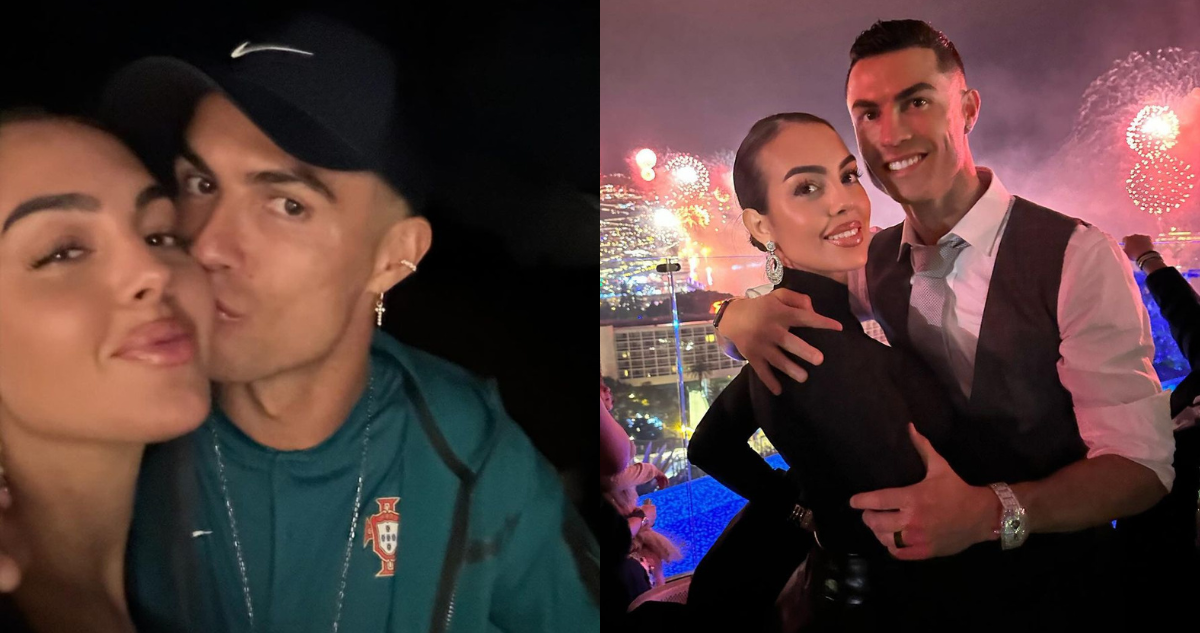 Cristiano Ronaldo junto a Georgina Rodríguez en referencia a acuerdo de divorcio