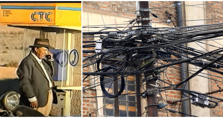 Dificultan arreglos ante cortes de luz: El día que retiraron cables basura y había de la CTC y de 1880