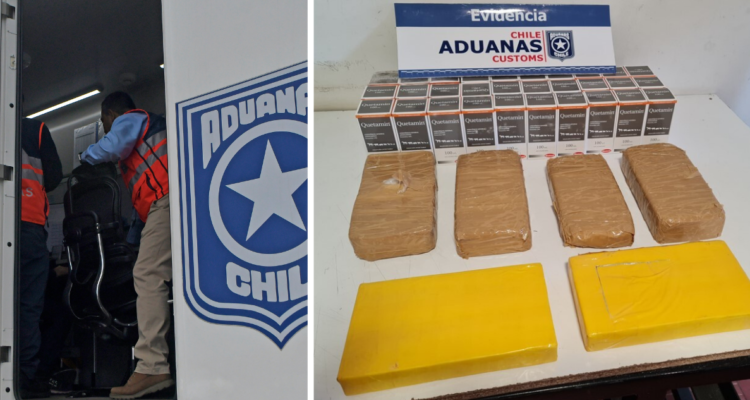 Cuantiosa incautación en Antofagasta: 30 frascos de ketamina y casi 8 kilos entre cocaína y pasta base