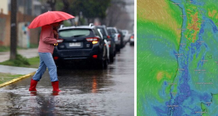 Cuánto, dónde y hasta cuándo lloverá en Chile, revisa la cantidad de agua acumulada de lluvia en mm (milímetros) que se registrará esta semana.