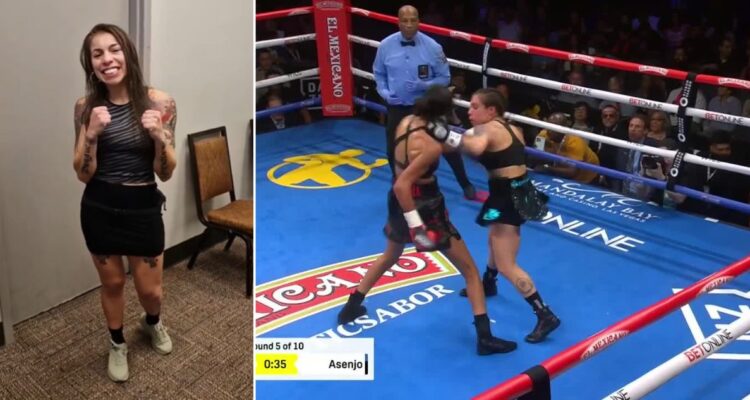 Daniela Leona Asenjo se mostró feliz pese a derrota con Gabriela Fundora en Las Vegas