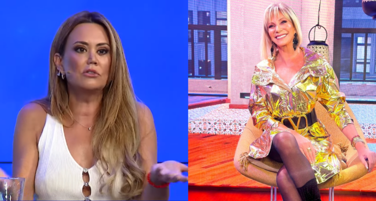 Daniella Campos (izquierda) y Raquel Argandoña (derecha) en referencia a acciones legales por supuesta agresión