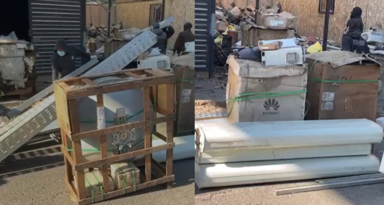Desde antenas parabólicas hasta tableros de alto voltaje: los hallazgos en demolición de toma en Maipú