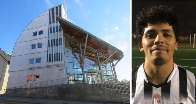 Corte de Apelaciones de Valdivia y retrato de Patricio Muñoz