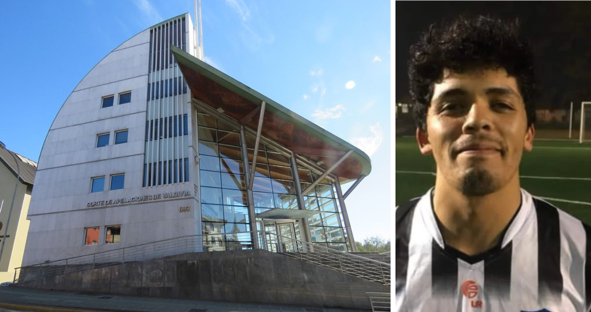 Corte de Apelaciones de Valdivia y retrato de Patricio Muñoz