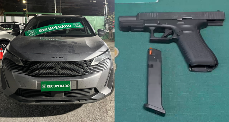 Detienen a tres delincuentes por encerrona en San Miguel: no contaban con que vehículo tenía GPS